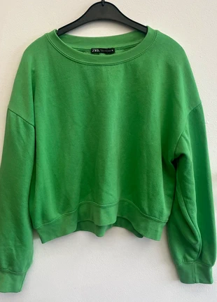 Pull court Zara – Taille M – Vert vif – Excellent état, brand: Zara, condition: Very good, size: M / 38 / 10, €5.00, €5.95 includes Buyer Protection