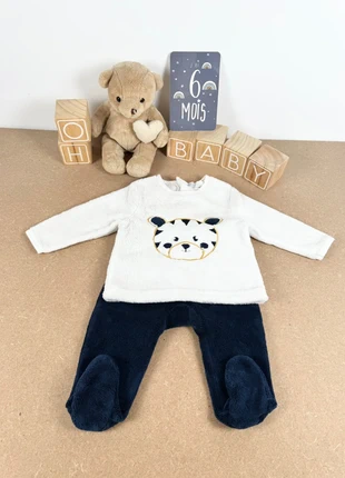 Pyjama polaire 6 mois, brand: Mes Petits Cailloux, condition: Very good, size: 6-9 months / 68 cm, €3.95, €4.85 includes Buyer Protection