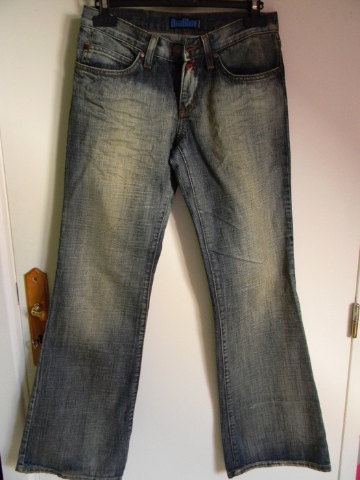 Pantalon jeans délavé Big blue t 36 1