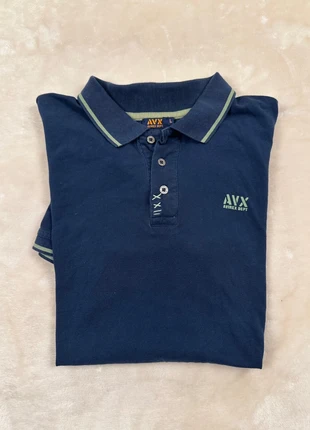 👕 Polo AVX Avirex Dept Bleu Marine – Taille L – 100% Coton, brand: Avirex, condition: Very good, size: L, €12.90, €14.25 includes Buyer Protection