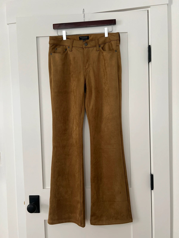 Suede-like trousers 3