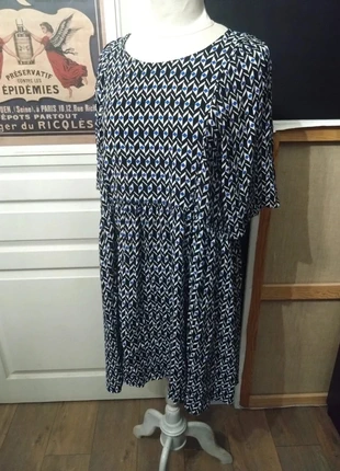 Robe Ba&sh – T3/40 – Imprimé géométrique – Manches longues, brand: Ba&sh, condition: Very good, size: L / 40 / 12, €45.00, €47.95 includes Buyer Protection