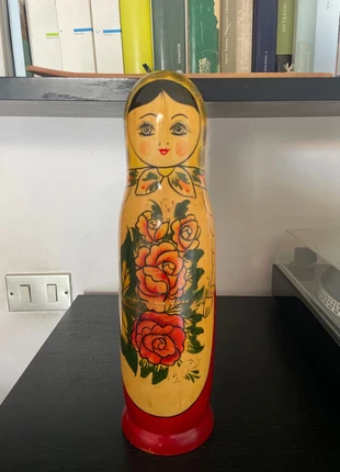 Matrioska originale russa in legno – 25 cm circa, marque: Handmade, état: Neuf sans étiquette, 20,00 €, 21,70 € Protection acheteurs incluse
