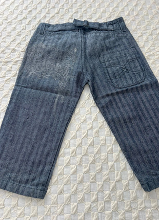 Women’s Shorts PICO 36 – Striped Denim Vintage Y2K – 2000s Streetwear, marca: Pico, estado: Novo com etiquetas, tamanho: S / 36 / 8, €19.00, €20.65 inclui Proteção do Comprador