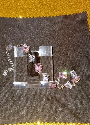 Bracelet neuf plaqué argent avec cristaux, brand: swarovski elements, condition: New without tags, €17.25, €18.81 includes Buyer Protection