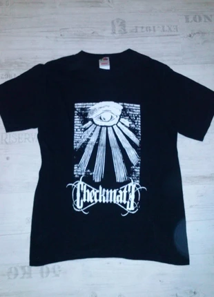 T-shirt noir "checkmate"  -  état neuf, condition: New without tags, size: M, €5.00, €5.95 includes Buyer Protection