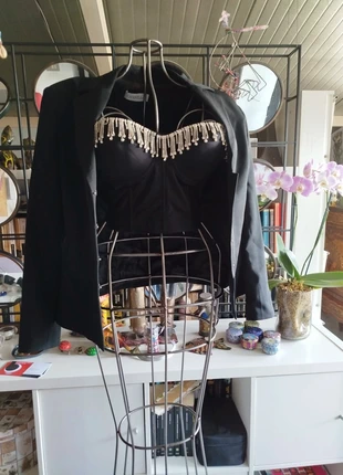Completo giacca più corsetto, marque: Set, état: Bon état, taille: M / 38 / 10, 11,00 €, 12,25 € Protection acheteurs incluse