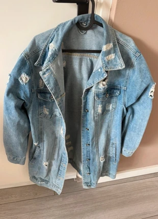 Veste en jean oversize vintage, staat: Heel goed, maat: XXL / 44 / 16, € 28,00, € 30,10 inclusief Kopersbescherming