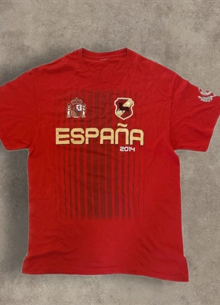 T-Shirt España 2014 con stampa, marque: Spagna, état: Très bon état, taille: L, 10,00 €, 11,20 € Protection acheteurs incluse