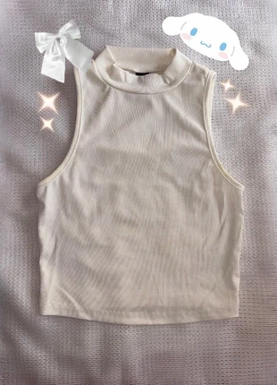 Top costine bianco Shein taglia S, marca: Shein, estado: Novo sem etiquetas, tamanho: S / 36 / 8, €3.00, €3.85 inclui Proteção do Comprador