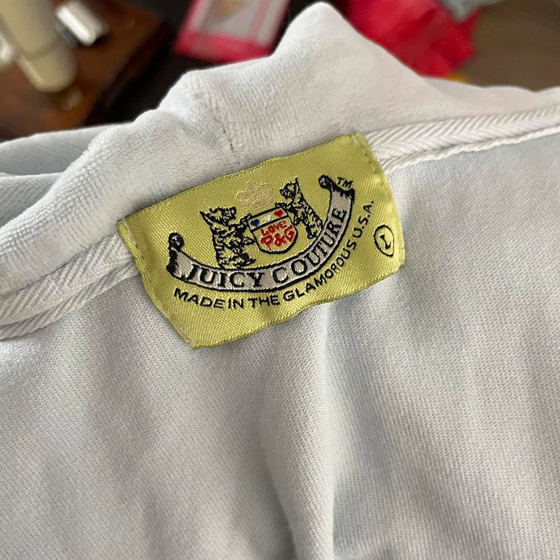 Juicy Couture Jacket Baby Blue 3