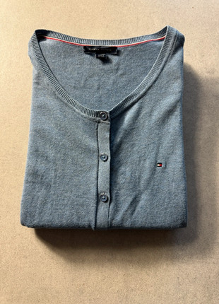 Cardigan Tommy Hilfiger bleu clair – Taille XXL (femme), marque: Tommy Hilfiger, état: Très bon état, taille: XXL / 44 / 16, 10,00 €, 11,20 € Protection acheteurs (Pro) incluse