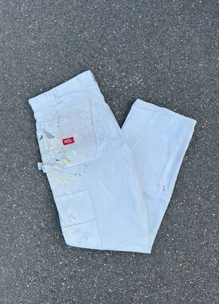 Pantalon dickies single knee workwear blanc paint art vintage - Taille 38x34, marca: Dickies, estado: Muy bueno, tamaño: W38 | ES 48, 15,00 €, 16,45 € Protección al comprador Pro incluida