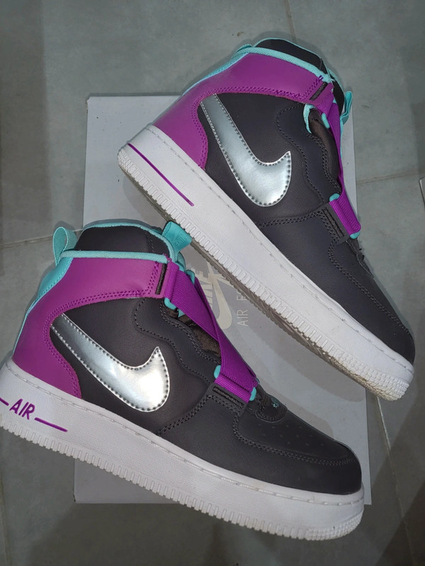 Nike Air Force 1 Low '07 LV8 World Champ Black Purple - Vinted