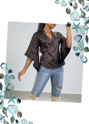 Chemisier marron - taille M/38, marque: 100% Fashion, état: Neuf avec étiquette, taille: M / 38 / 10, 12,00 €, 13,30 € Protection acheteurs (Pro) incluse