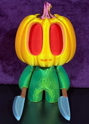 Horror Slasher Pumpkin Boi 3D Printed Figure, brand: Alternative, condition: Very good, size: One size, £6.99, £7.85 includes Buyer Protection Pro