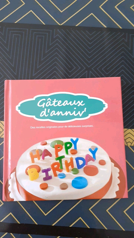 Livre Pour Gateau D Anniversaire Vinted