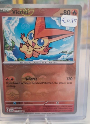 Victini pokeball - BLK 012 - Black Bolt, brand: Pokémon, condizioni: Nuovo senza cartellino, €1.00, €1.75 include la Protezione acquisti