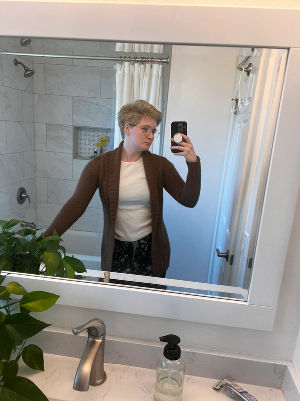 Brown Cardigan 1