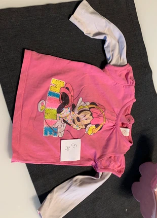 Langarmshirt Gr. 74 rosa weiß , merk: Baby Club, staat: Goed, maat: 9-12 maanden / 74 cm, € 1,00, € 1,75 inclusief Kopersbescherming