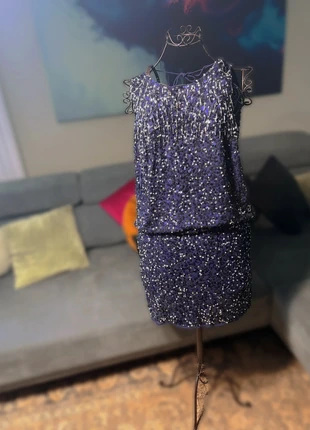 Robe Sequins Mango collection SUIT Bleue Nuits, marque: Mango, état: Très bon état, taille: M / 38 / 10, 20,00 €, 21,70 € Protection acheteurs incluse