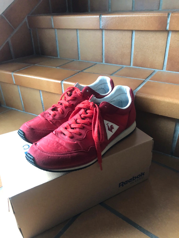 Chaussure le coq sales sportif rouge