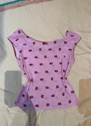 Haut à Fleurs Rose Vintage, brand: Naf Naf, condition: Very good, size: M / 38 / 10, €10.00, €11.20 includes Buyer Protection