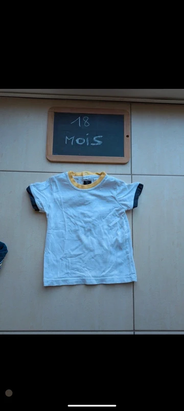 Ensemble combishort+tee-shirt 18 mois Terre de Marin - photo numéro 8