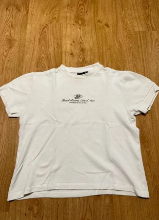 Tee-shirt ASOS – Blanc – Très bon état, marke: ASOS, zustand: Sehr gut, größe: M, 1,50 €, 2,28 € inklusive Vinted-Käuferschutz