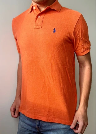 Polo orange Ralph Lauren - S, marque: Ralph Lauren, état: Très bon état, taille: S, 14,00 €, 15,40 € Protection acheteurs incluse