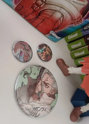 Lot de 3 pins Senku - Dr.Stone, état: Neuf sans étiquette, 1,00 €, 1,75 € Protection acheteurs incluse