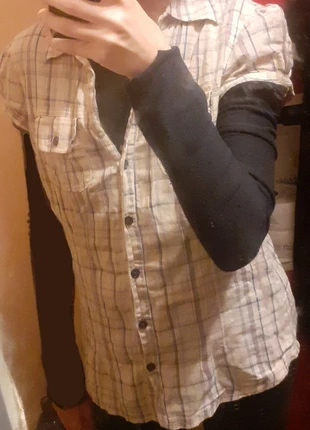 Chemise pour femme, marke: Promod, zustand: Sehr gut, größe: S / 36 / 8, 4,99 €, 5,94 € inklusive Vinted-Käuferschutz