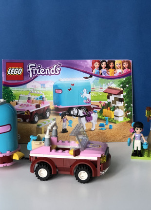 Lego 3186 friends emma's horse trailer shop