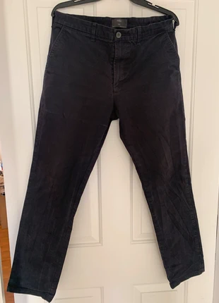 Navy men’s Marks & Spencer Chinos, brand: Marks & Spencer, condition: Satisfactory, size: W34, £3.00, £3.85 includes Buyer Protection