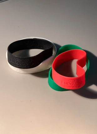 Set bracciali gomma Coca Cola Euro 2012, brand: Coca-Cola, condizioni: Ottime, €2.00, €2.80 include la Protezione acquisti