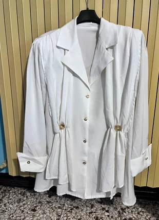 Camicia Bianco Dama Paggio New Romance, marca: New Wave, estado: Muy bueno, tamaño: M / 38 / 10, 20,00 €, 21,70 € Protección al comprador incluida