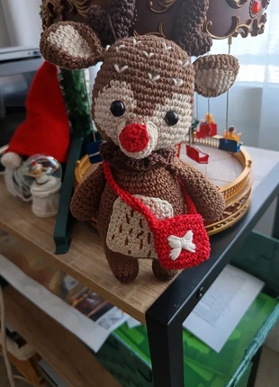 Petit cerf amigurimi, marque: Fait Main, état: Neuf sans étiquette, taille: Taille unique, 6,00 €, 7,00 € Protection acheteurs incluse