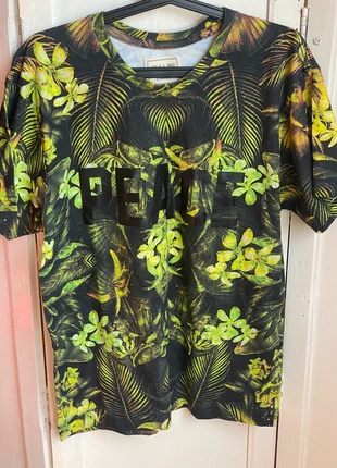 T-shirt Peace motif feuilles tropical Life is a joke Eleven Paris, marque: Eleven Paris, état: Très bon état, taille: S, 10,00 €, 11,20 € Protection acheteurs (Pro) incluse