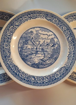 Assiettes en faïence BP, marque: BP, état: Très bon état, 15,00 €, 16,45 € Protection acheteurs incluse