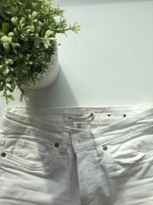 pantalon blanc H&M 2