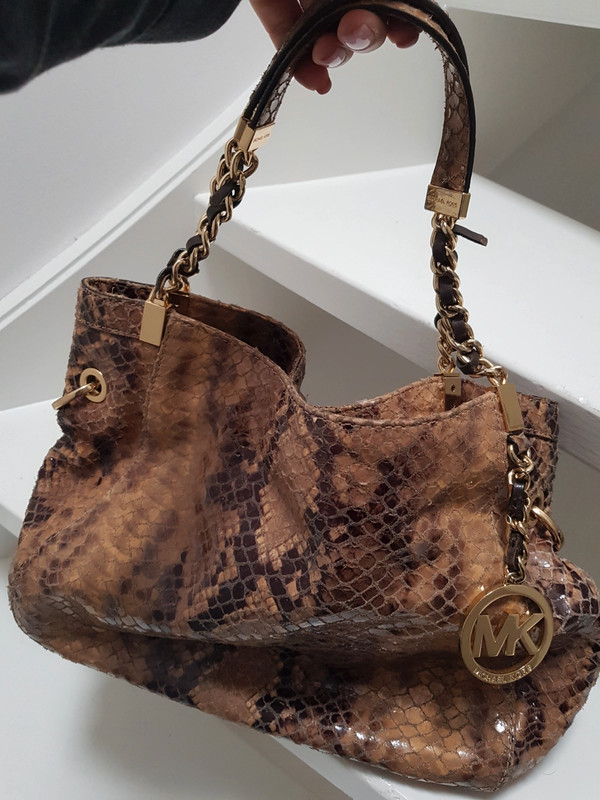 Michael Kors slangenprint tas Vinted