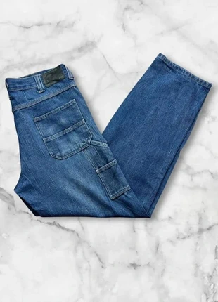 Jean Carpenter Field & Forest Workwear Cargo Vintage 75% Coton 25% Polyester W32 L32, merk: Vintage Dressing, staat: Goed, maat: W32 | FR 42, € 20,00, € 21,70 inclusief Kopersbescherming Pro