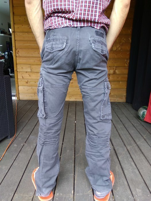 Pantalon cargo gris Celio 2