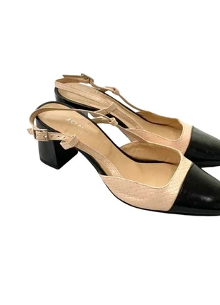 Slingback Mary Jane bicolores en cuir effet croco Jonak Paris | Taille 37, marca: Jonak, estado: Bueno, tamaño: 37, 109,99 €, 116,19 € Protección al comprador Pro incluida