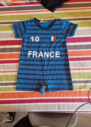 Combishort 9 mois été garçon, marca: Le Manège enchanté, estado: Muito bom, tamanho: 9-12 meses / 74 cm, €1.00, €1.75 inclui Proteção do Comprador