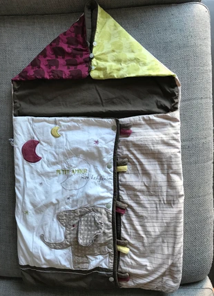 Nid d’ange , brand: Sauthon, condition: Good, size: 1-3 months / 56 cm, €8.00, €9.10 includes Buyer Protection