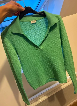 Pull col chemise pimkie vert taille S, merk: Pimkie, staat: Heel goed, maat: S / 36 / 8, € 3,00, € 3,85 inclusief Kopersbescherming