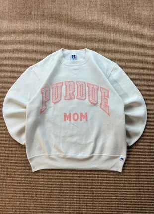 Russell Athletic crewneck blanc Purdue Mom print rose vintage USA 90s M femme #0299, brand: Russell Athletic, condizioni: Ottime, taglia: M / IT 42 / EU 38, €28.52, €30.65 include la Protezione acquisti Pro