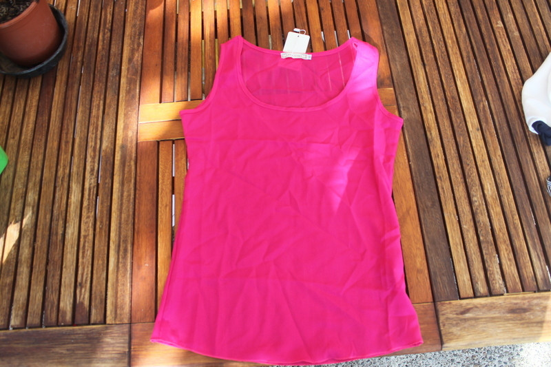 Blouse rose taille S