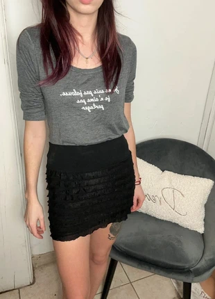 Minijupe noire, marca: Boutique Parisienne, estado: Novo sem etiquetas, tamanho: XS / 34 / 6, €3.50, €4.38 inclui Proteção do Comprador